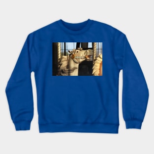 Carousel Horse Crewneck Sweatshirt